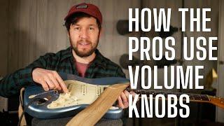 How the PROS use VOLUME KNOBS - Tone Secrets from Michael Landau