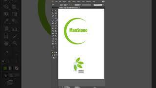 Manstone Letter Logo Design in Illustrator cc Tutorial #illustrator #logo #manstone #graphicdesign