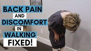 BACKPAIN and PAINFUL WALK - FIXED by Gonstead Chiropractic