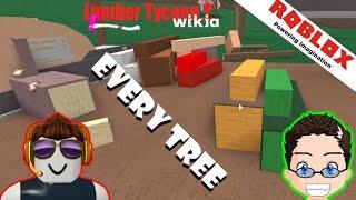 Roblox - Lumber Tycoon 2 - Every Tree