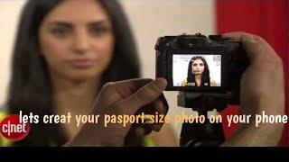 Passport Size Photo Making By Android