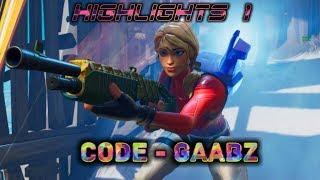 Highlights1 (Clips de Fortnite ) CODE - GAABZ