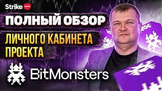 Полный обзор личного кабинета проекта BitMonsters