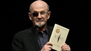 "Knife": Salman Rushdie stellt sein neues Buch vor