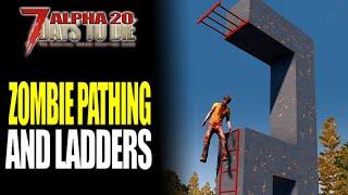 7 Days To Die Alpha 20 Zombie Pathing (See B238 Update Video Linked In Description/Comments)