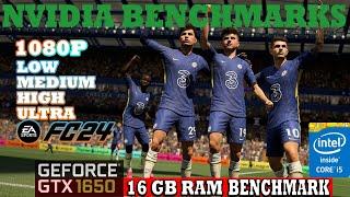 EA SPORTS FC 24 Benchmarks Gtx 1650 16gb Ram 1080p