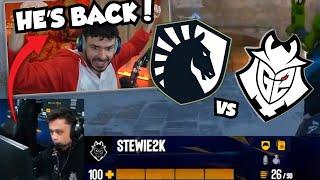 Tarik Reacts to the RETURN of Stewie2k  | G2 Esports vs Team Liquid IEM Dallas 2024