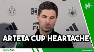 Martinelli hamstring SCAN | Mikel Arteta | Newcastle 2-0 Arsenal