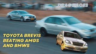 A Well Tuned Toyota Brevis Gives Supercars A Hard Time On The Track