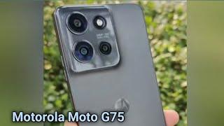 Motorola Moto G75 Gray Color (2024) - Unboxing & Review!