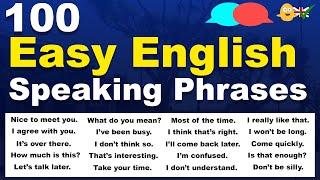 100 Easy English Speaking Phrases