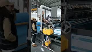 JYT-H hotmelt spray coating machine fabric laminating with fabric