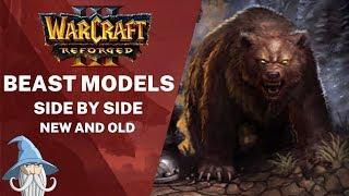 Beast Models Comparison (Reforged vs Classic) | Warcraft 3 Reforged Beta