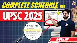 How to make the most effective study plan for UPSC 2025? | UPSC 2025 Schedule | Sleepy Classes IAS