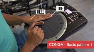 Roland Handsonic Conga Basics - 1