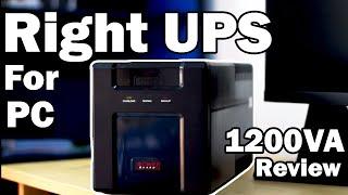 Best UPS For PC - 1200VA UPS Review - UPS For Gaming PC