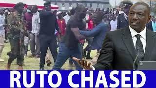 How Ruto was chased in front of Raila in Luo Nyanza