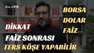 KRİTİK KARAR| BORSA FAİZ DOLAR| PİYASAYI NE BEKLİYOR? | Emre ŞİRİN #borsa #faiz #dolar