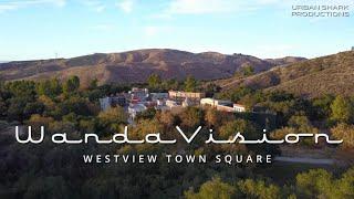 WandaVision (2021) - Westview Town Square Filming Location: Then & Now (4K)