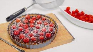 Nutella Tarte mit Himbeeren - ein Traum!