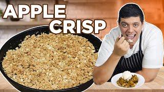 Apple Crisp Recipe with Oats (Easy Desert Recipe)