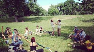 Central Park Didgeridoo Class with Didge Project's AJ Block