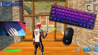 Steelseries Apex Pro Mini Chill  Keyboard & Mouse Sounds ASMR  Fortnite Titled Towers Gameplay