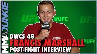 Francis Marshall Reacts to Michael Bisping Giving 'Fire' Nickname At DWCS 48