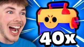 40 MEGABOXEN ÖFFNEN und das PASSIERT!   | Kjutso Brawl Stars LIVE