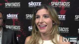 Viva Bianca ("Ilithyia") Talks Spartacus Season 3 (Starz)