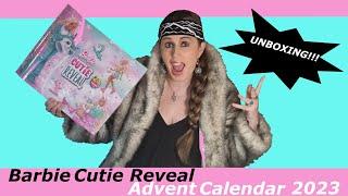 Unboxing Barbie Cutie Reveal Advent Calendar 2023....plus a VERY special cutie reveal of my own :)