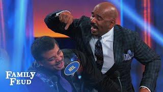 Neil deGrasse Tyson & Steve discuss Uranus | Celebrity Family Feud