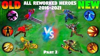 (PART 2) ALL THE REWORKED HERO SKILLS SINCE THE RELEASE OF MOBILE LEGENDS 2016-2024