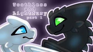 toothless x lightfury • part 1 (info at the end/desc)