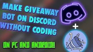 How to make giveaway bot without Coding | FiyanshuCodZ