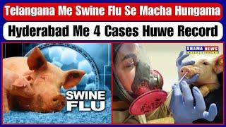 Telangana Me Swine Flu Se Macha Hungama | Hyderabad Me 4 Cases Huwe Record | #swineflu #virus #viral