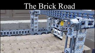 Building Road - Unique Lego machine