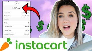 Real Earnings From ONE DAY of Instacart Shopping | Steph on the Pedal