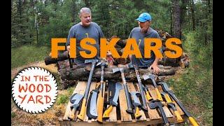 #343 - Fiskars Axes - Splitting Axes, Hatchets Brush Axes, and Machete