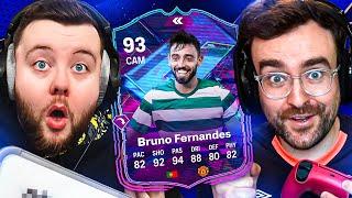 FC24 Squad Builder Showdown! FLASHBACK TEAM OF THE YEAR BRUNO FERNANDES!!