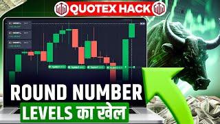 The Magic Of Round Number Levels  Live Trading Quotex