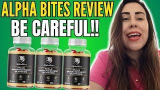 ALPHA BITES - ((BE CAREFUL!)) - AlphaBites Review - Alpha Bites Reviews - Alpha Bites Supplement