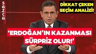 Fatih Portakal'dan Dikkat Çeken Seçim Analizi! 'Erdoğan'ın Kazanması Sürpriz Olur'