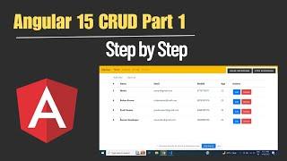 Angular 15 CRUD Part 1 | Hindi Tutorial Step by Step For Crud Operation