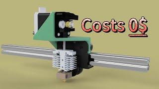 Ender-3 NEO series direct drive extruder upgrade (costs $0)