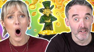 Irish People Try Leprechaun Meat For The First Time (Mythical Meats)