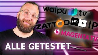 TV ohne Kabel | Zattoo, Waipu & Magenta