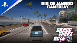 GTA 6: RIO - Brazil Gameplay (Rio de Janeiro)