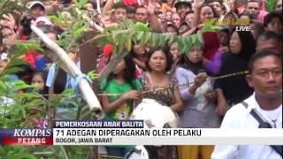 Reka Ulang Pemerkosaan Balita Disoraki Warga