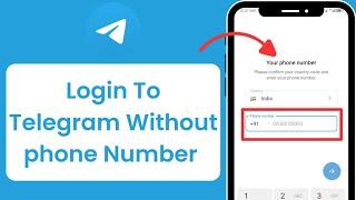 Create Telegram Account Without Phone Number 2024 | How to Login Telegram Without Phone Number